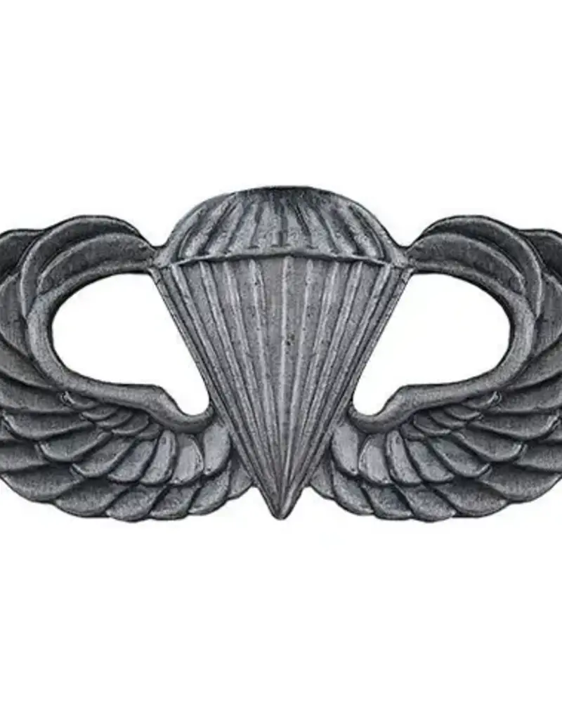 Basic Parachutist Badge on 1 1/4" Lapel Pin