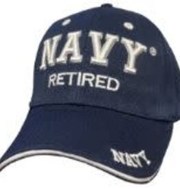 Navy Veteran 3-D Foam Shadow Design DEMB Ball Cap