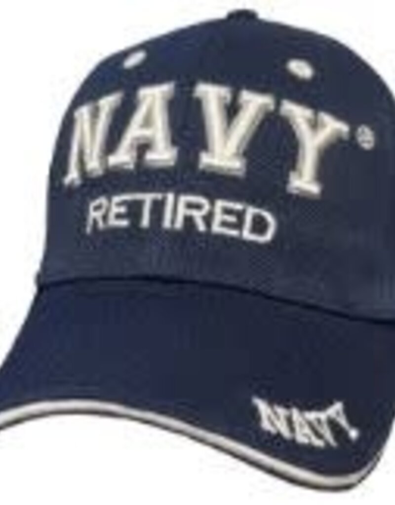 Navy Veteran 3-D Foam Shadow Design DEMB Ball Cap