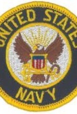 United  States Navy Crest 3" Round Patch