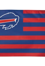 Bills Flag Stripe and Logo 3x5