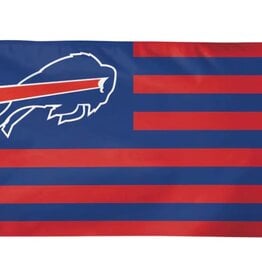 Bills Flag Stripe and Logo 3x5