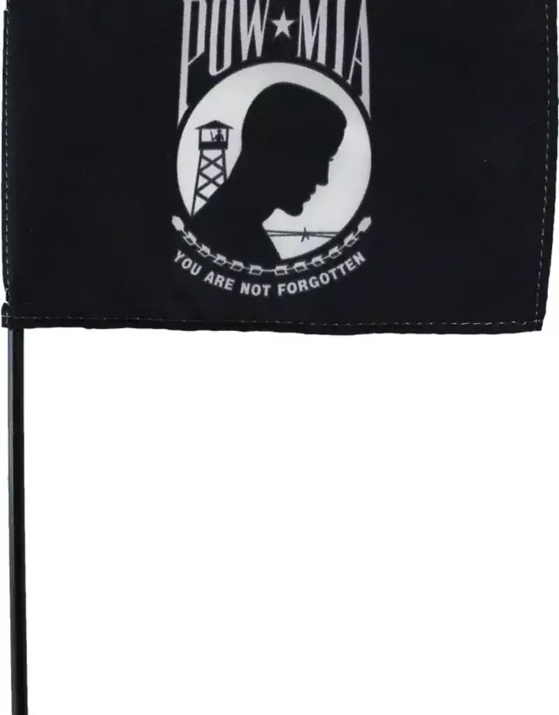 POW MIA Endura Gloss Stick Flag