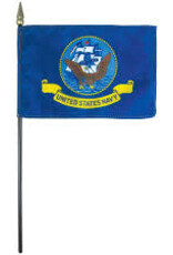 Navy Endura-Gloss Stick Flag