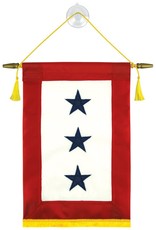 Blue 3 Star Service Banner