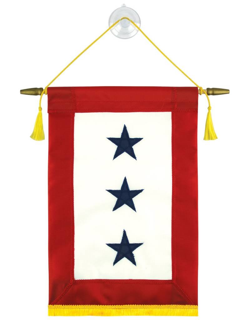 Blue 3 Star Service Banner