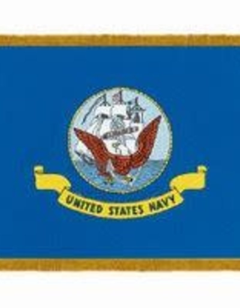 Navy Nylon Crown Flag