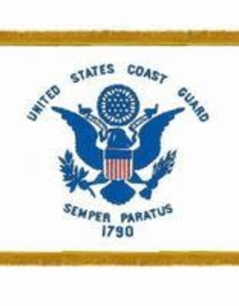 United States Coast Guard Crown Nylon Flag