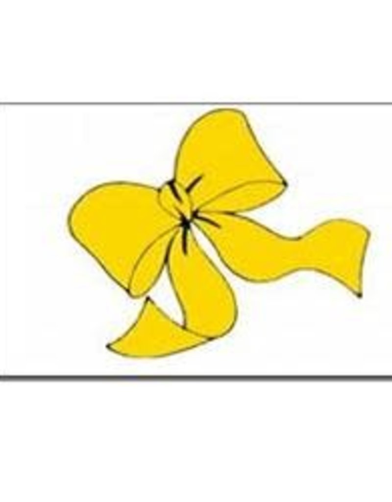 Yellow Ribbon 3x5' Printed on Nylon Flag