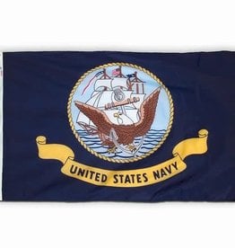Navy Polyester Flag (Spectrapro)