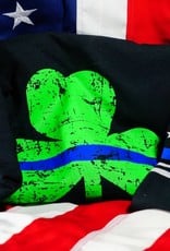 Thin Blue Line Shamrock T-Shirt