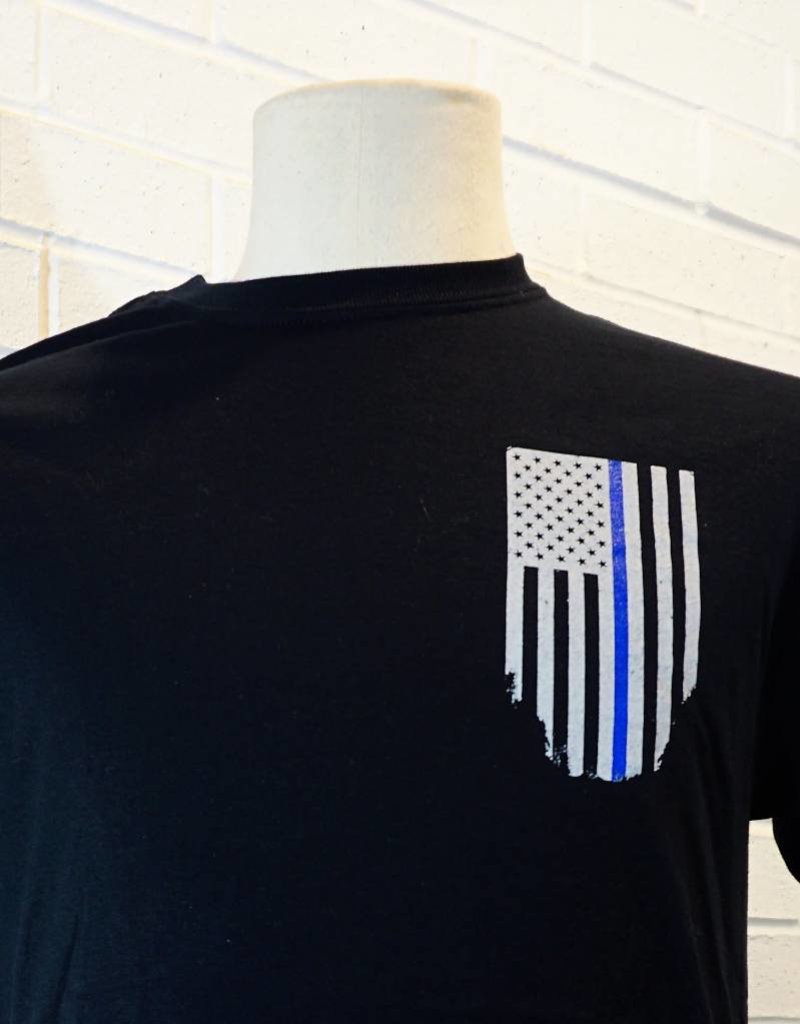 Thin Blue Line Honor Respect T-Shirt