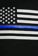 Thin Blue Line Flag Hoodie