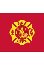 Fire Department 3x5' Nylon Flag