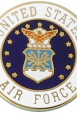 United States Air Force with Air Force Crest  Lapel Pin