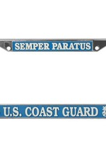 Semper Paratus Auto License Plate Frame