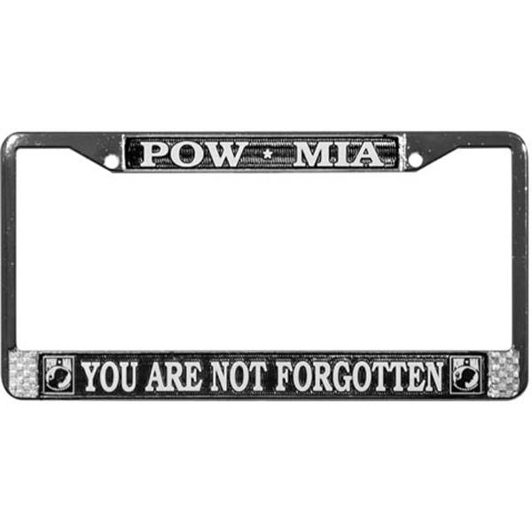 MIA  YOU ARE NOT FORGOTTEN LICENSE PLATE CAR TAG MADE IN USA POW 