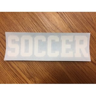 Car Decals - Individual Sport Words