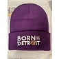 BID Born In Detroit Knit Hat