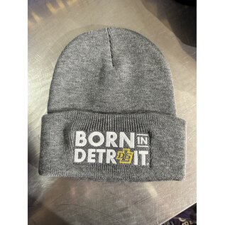 BID Born In Detroit Knit Hat