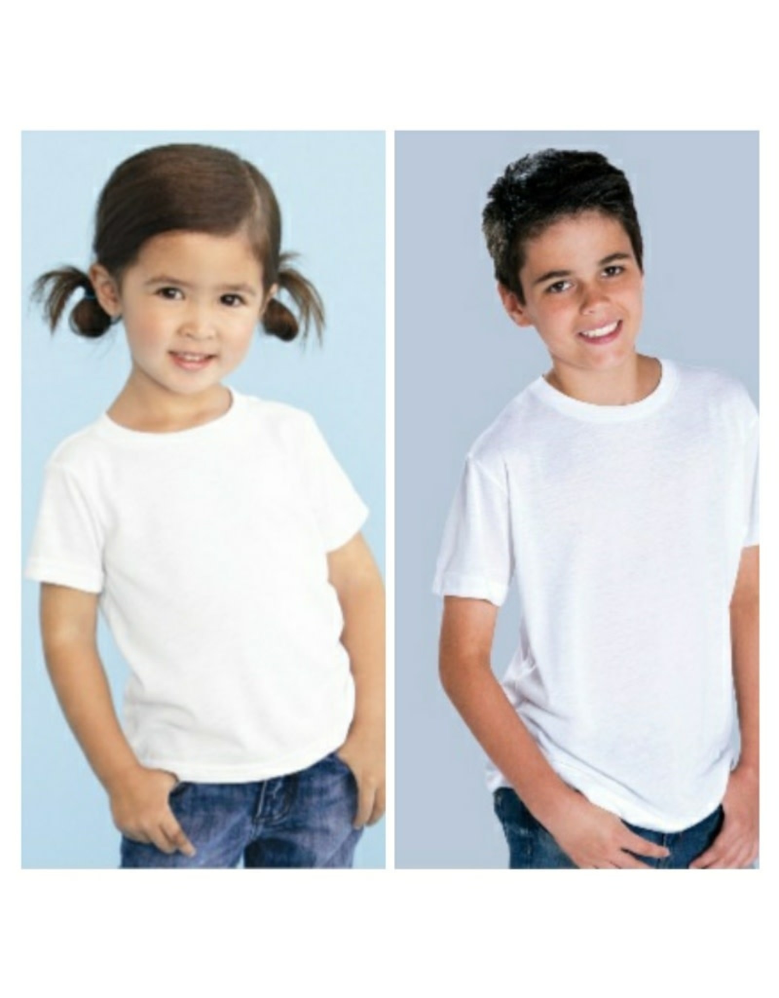 SubliVie Toddler/Youth Polyester Sublimation Tee