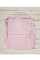 Oh Mint Seersucker Medium Backpack