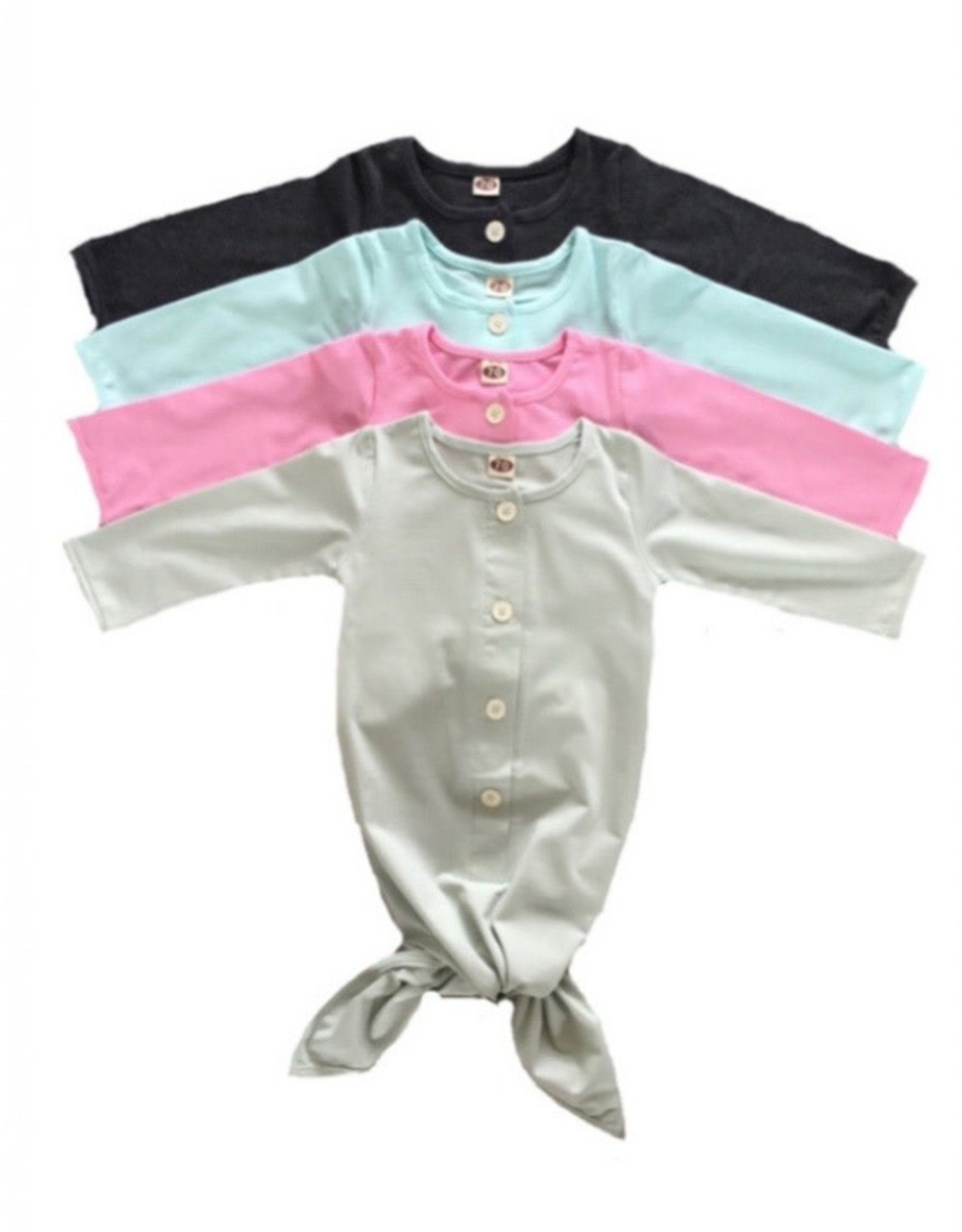 Knotted Baby Sleep Gown (0-3 Mth)