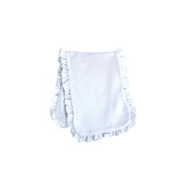 Ruffle Burp Cloth