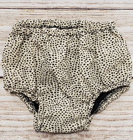 Oh Mint Diaper Cover  Cheetah Seersucker