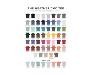 BELLA CANVAS Unisex Jersey Tee 3001 CVC Crafty Shack of