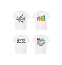 Dr. Seuss White Shirts