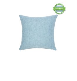 Sublimation SubliLinen Pillow Sham (16"x16") — Light Blue