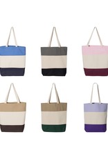 Tri-Color Tote (15x15x3)