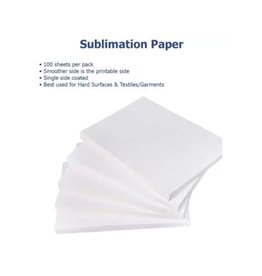 SUBLIMATION PAPER-100 PK. 8.5X11