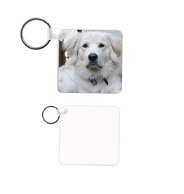 Sublimation Key Chain - Fiberglass Reinforced Plastic 2.25" x 2.25" x .090