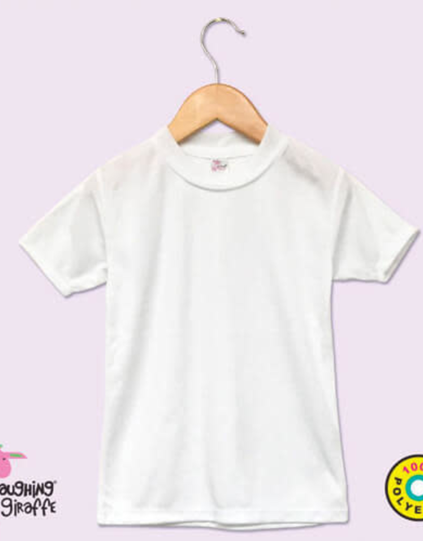 Move Ya Brass White Print Toddler Short Sleeve Tee