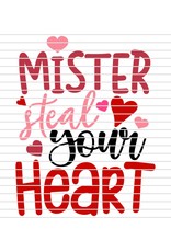 DTF Print-320* 12secs COLD PEEL Mister Steal Your Heart(Youth)