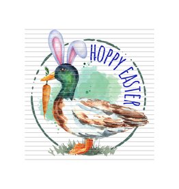 DTF Print 320* 12Sec COLD PEEL Hoppy Easter