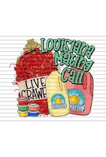 DTF Print 320* 12Sec COLD PEEL Louisiana Mating Call