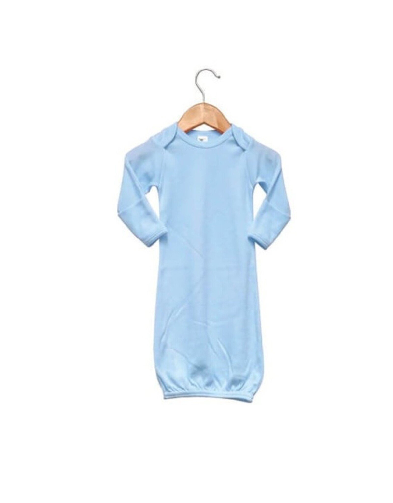 LG-Sublimation Baby Gown (0-3M) Blue