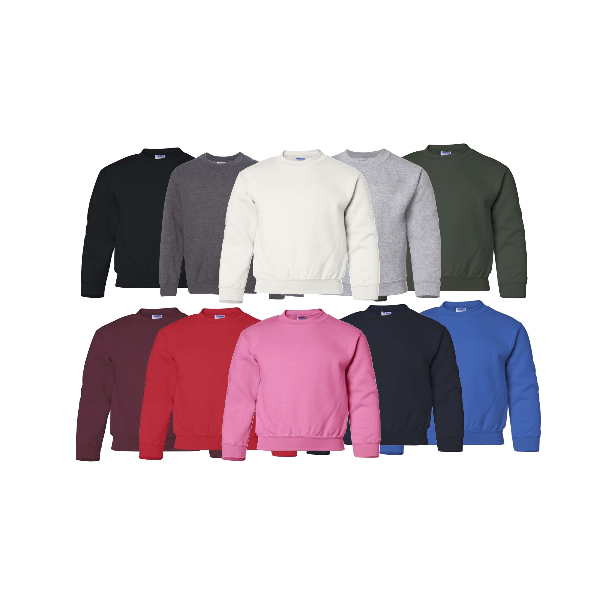 Gildan Youth Crew Neck Sweatshirt - Crafty Shack of Ascension LLC