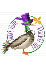 DTF Print 320* 12Sec COLD PEEL Tail Feather Youth