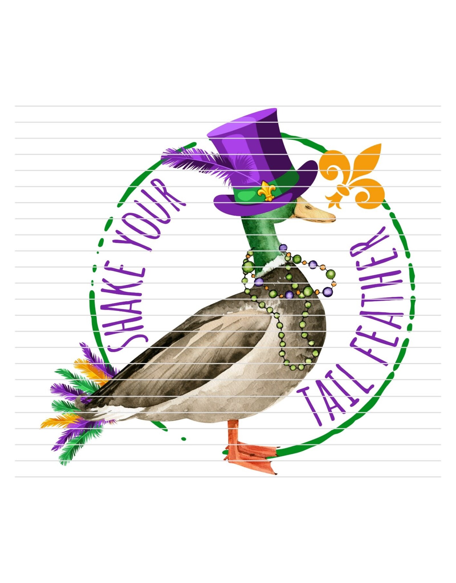 DTF Print 320* 12Sec COLD PEEL Tail Feather Youth