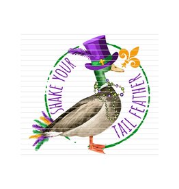 DTF Print 320* 12Sec COLD PEEL Tail Feather Youth