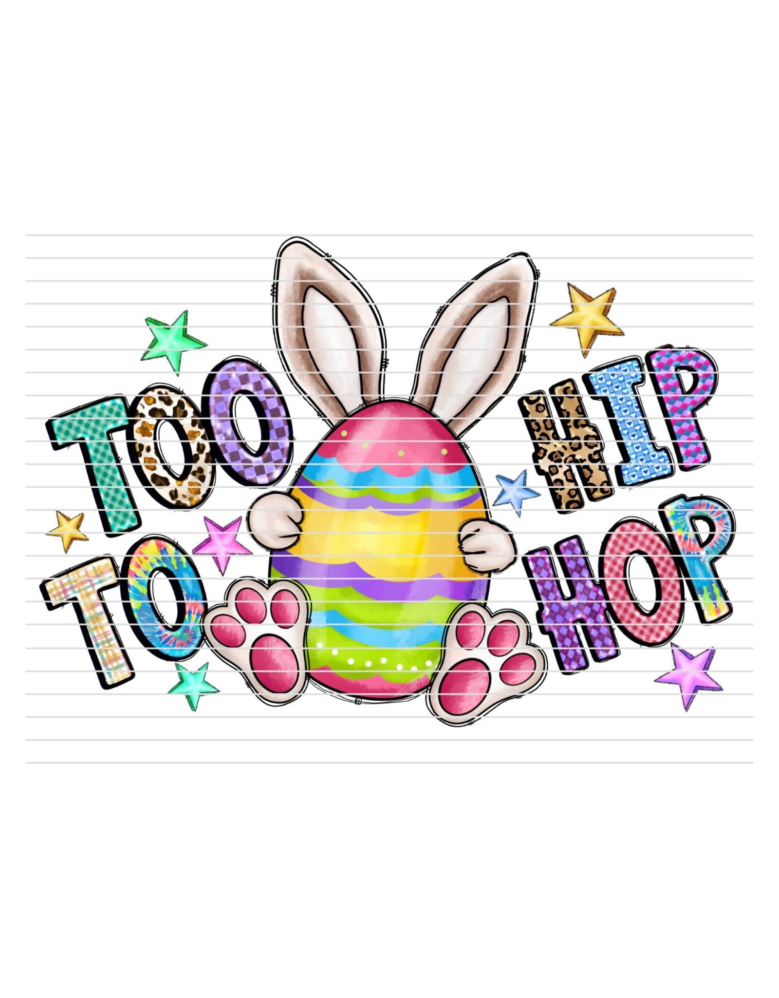 DTF Print-320* 12secs Cold Peel- To Hip To Hop Youth