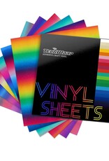 Teckwrap Adhesive- Rainbow Stripes -(12x24)