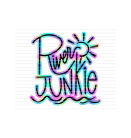 DTF Print-320* 12secs Cold Peel-River Junkie