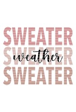 DTF Christmas Prints-320*12sec-Cold Peel SWEATER weather Youth