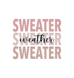 DTF Christmas Prints-320*12sec-Cold Peel SWEATER weather Youth