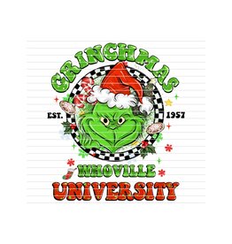 DTF Christmas Prints-320*12sec-Cold Peel-Grinchmas University-Youth